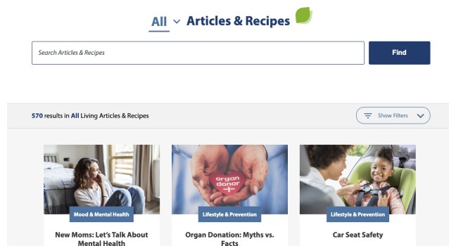 Content Marketing for Carilion Clinic
