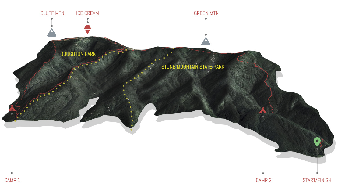 Map stone doughton